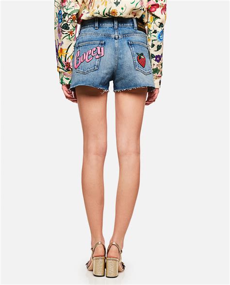 gucci shorts set|gunna denim gucci shorts.